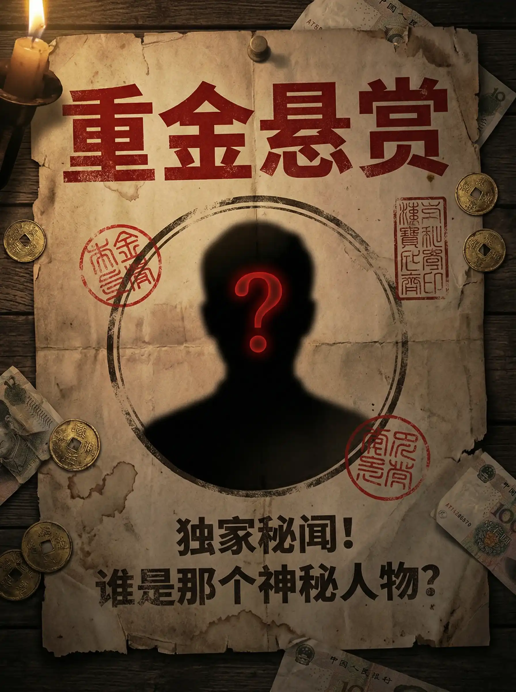 每日大赛mrds - 重金悬赏线索征集令